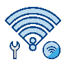 alt="Configuración de redes Wi-Fi y dispositivos"